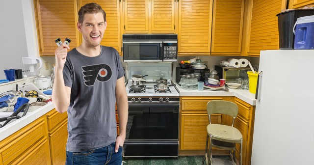 Philadelphian Desperate for Human Interaction Resorts to Chucking D-Size Batteries at Self