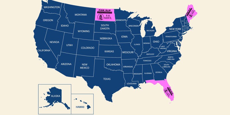 layoffs, state, government, fired