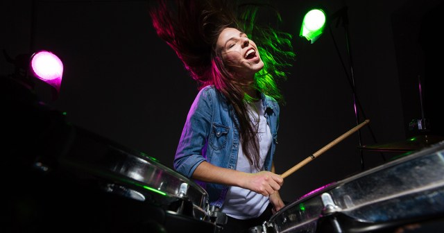 Drum Solo Enjoyed by Drummer