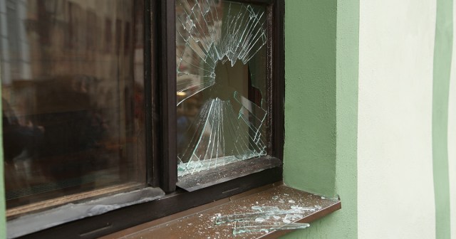 Punk House With No Puzzles Just Going to Use Smashed Window