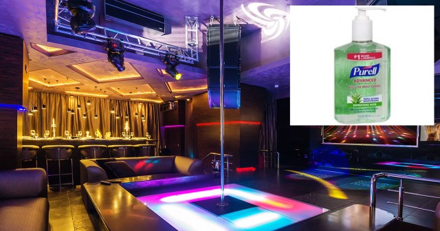 Essential Strip Club Retrofits Sprinkler System With Purell