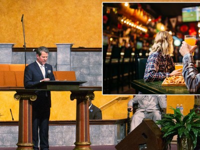 Georgia, re-open, quarantine