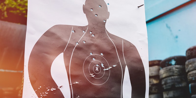 cops, target, shooting