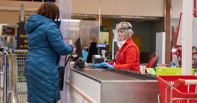 Customer and Cashier Make Silent Pact to Re-Litigate Overcharge on Beans Once Coronavirus Over