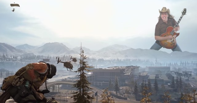 ‘Call of Duty: Warzone’ Concert Features 500-Foot Ted Nugent