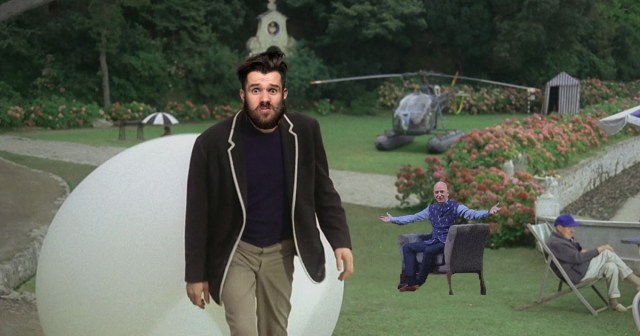 We Tried to Interview Jeff Bezos, and Then It Was All a Blur and a Giant White Balloon Chased Us and Now We Live in Some Weird Community Prison Type Thing