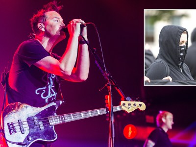 blink-182. antifa, cops