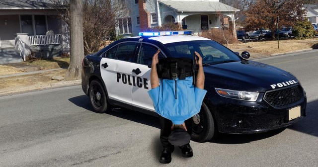 Cop Has Ribs Removed So He Can Lick His Own Boot