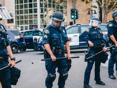 cop, nervous, beating wife