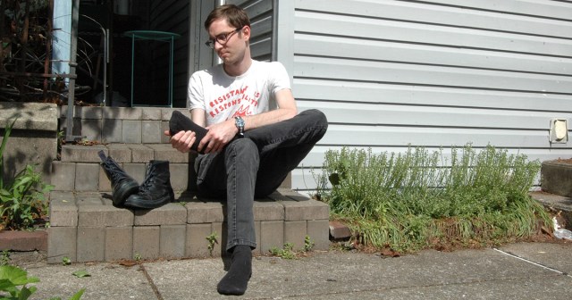 Man Enters Third Year of Trying to Break In Doc Martens