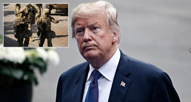 Trump Keeping Jobs in America by Ordering Military to Kill People Here Instead of Overseas