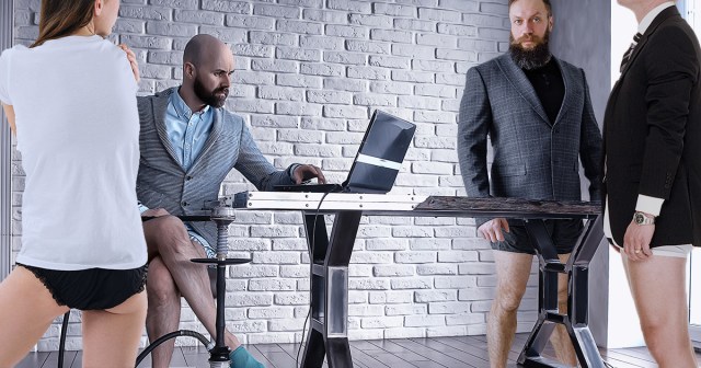 Entire Office Forgets to Wear Pants on First Day Back at Work