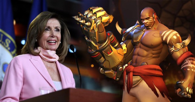 Nancy Pelosi Plays Single Match as Doomfist in Honor of Black Lives Matter