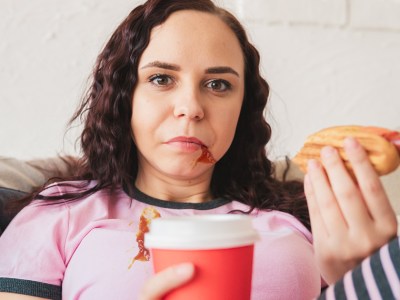 hot dogs, depressed, gross, world record