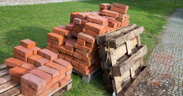 Landscaping Hack! I Scheduled a Protest at My Address and the Cops Left This Pallet of Bricks