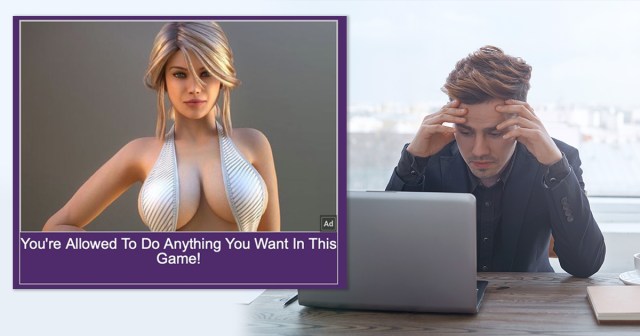 Ad Making Offensive Insinuation About What You Want to Do in This Game