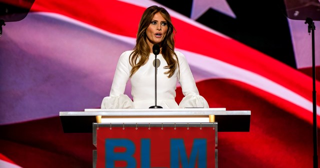 Melania Trump Promotes BLM Movement Thinking It Stands for “Be Less Mean”