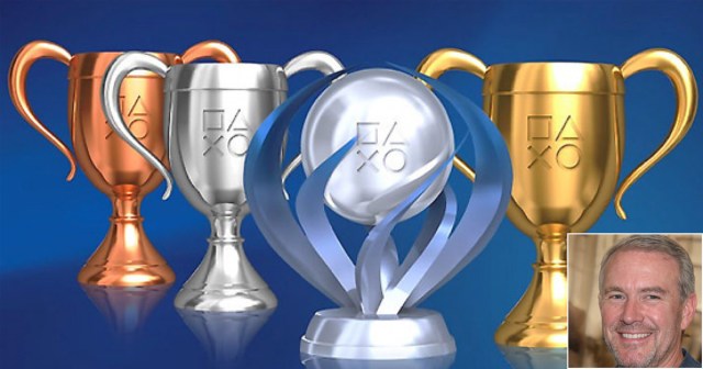 Gamer Dad Proudly Shows Off Son’s PlayStation Trophies