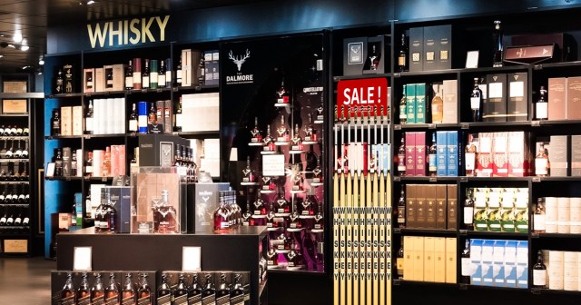 Popular New Whiskey Comes in 4-Foot Tall, 1-Inch Wide Bottle