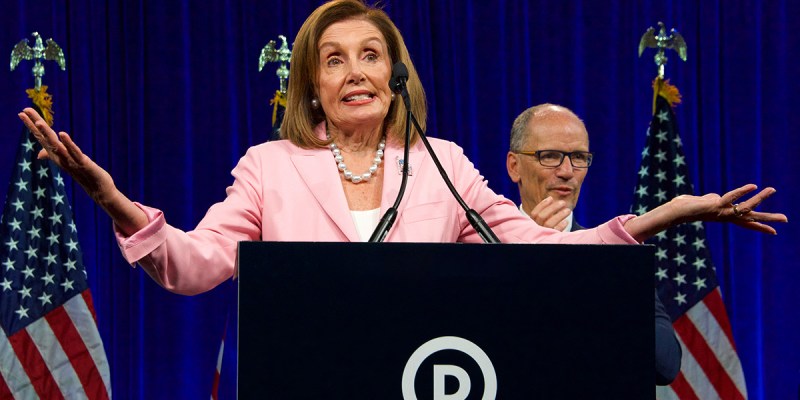 nancy pelosi, democrat, amazon, taxes, money