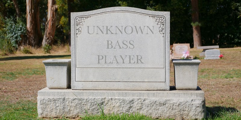 unknown, bass, player, dead, lost, guitar, grave
