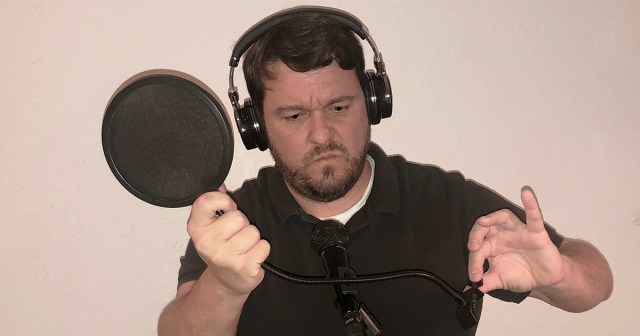 Anti-Masker Rips Off Pop Filter to Record Vocals