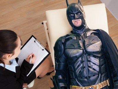 batman, therapy, self help, mental health, vigilante, hero