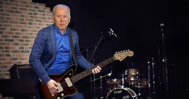 Joe Biden Buys Green Line 6 Delay Pedal, Fender Jazzmaster to Gain Midwest Emo Vote