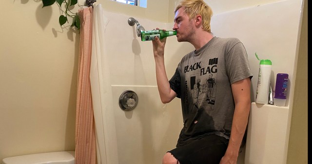 Shower Somehow Makes Crust Punk Grosser
