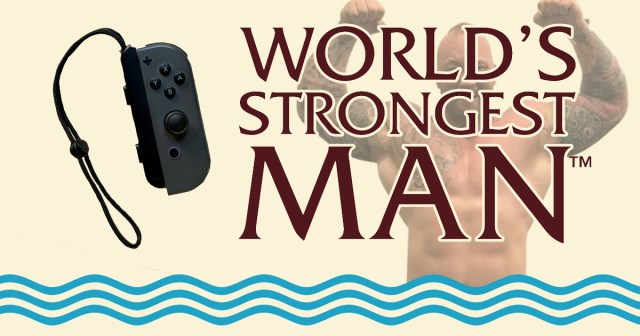 New Strongman Competition Makes You Remove Little Plastic Piece From Joy-Con After It’s Been Put on Upside Down