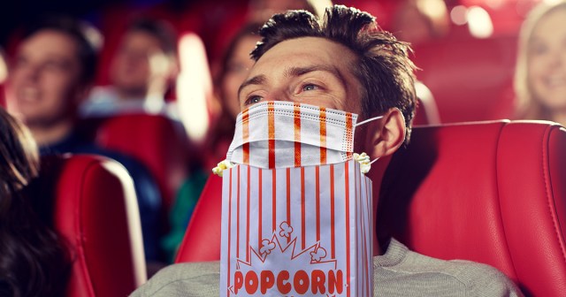AMC Introduces New Refillable Jumbo Popcorn Face Masks