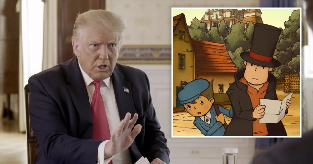 Trump Boasts About Getting Through Professor Layton Games “Without Too Much Help”