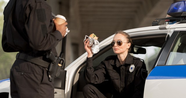 Naive Cop Believes People Just Started Spitting in Their Food