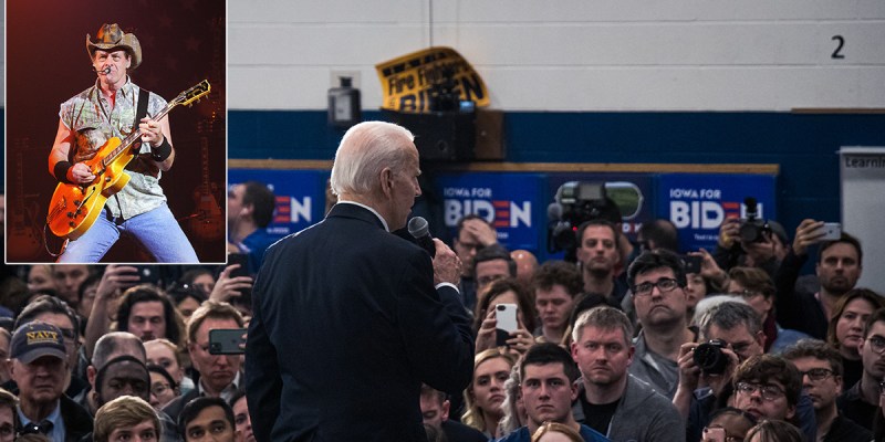 ted nugent, biden, campaign