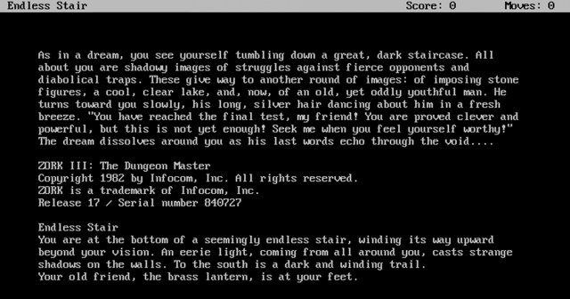 Zork Remaster Improves Player’s Imagination