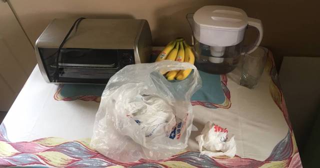 Bag Stuffed Into Bag of Bags