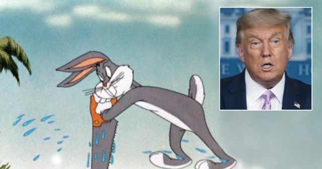 Leaked Documents Show Trump Attempted to Hire Bugs Bunny to Saw Mexico Off From North America