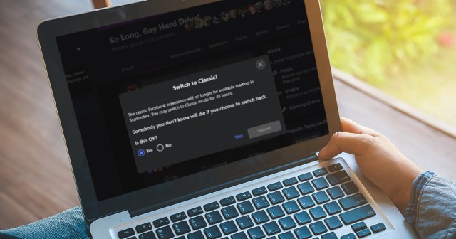 New Facebook Tab Switches to Classic Mode If Clicked, But Somebody You Don’t Know Will Die