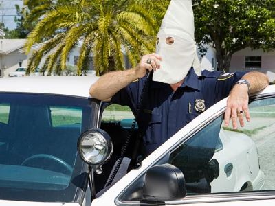 police, klan, labor day