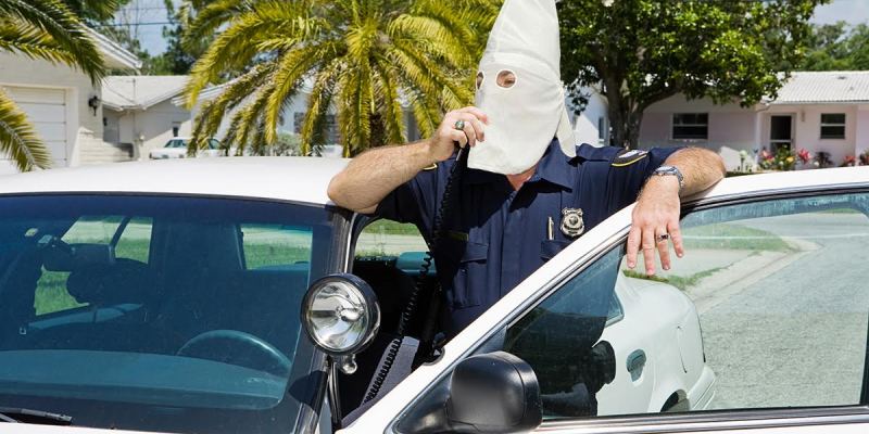 police, klan, labor day