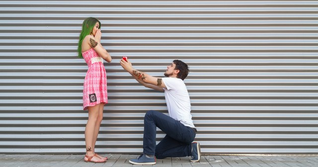 REPORT: No One Actually Expects Newly-Engaged Punk Couple to Live Until Wedding Day