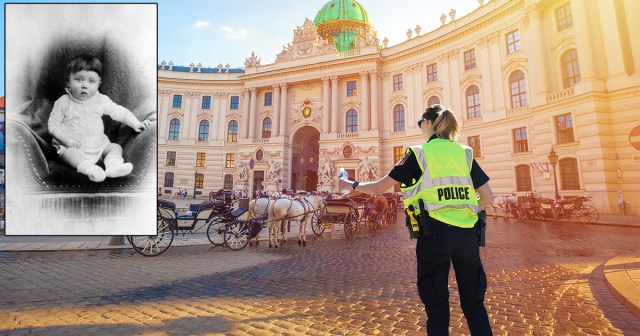 Police Officer Goes Back in Time to Offer Baby Hitler Water