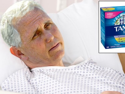 mike pence, tampon, commercial