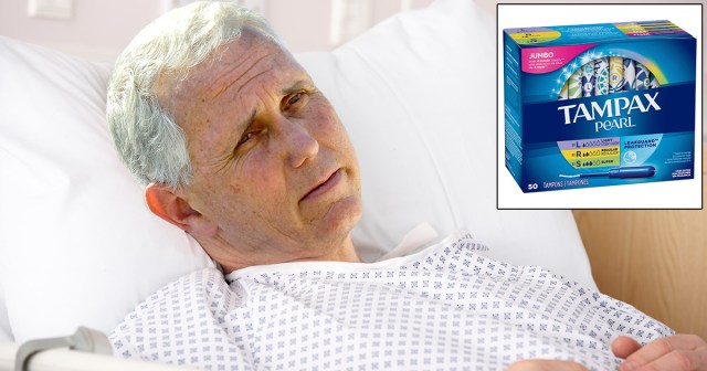 Mike Pence Hospitalized After Seeing Tampon Commercial