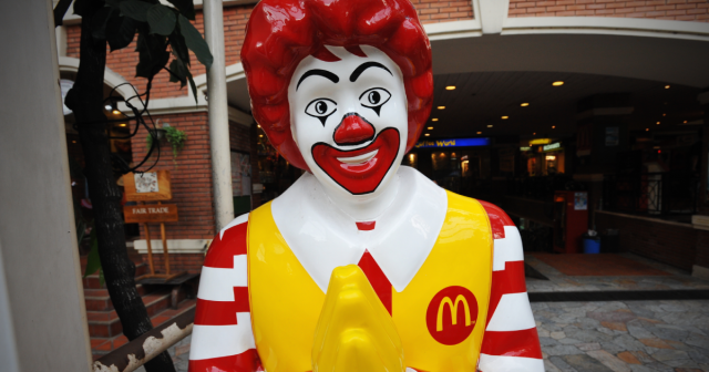 God Uses McRib to Create Female Companion for Ronald McDonald