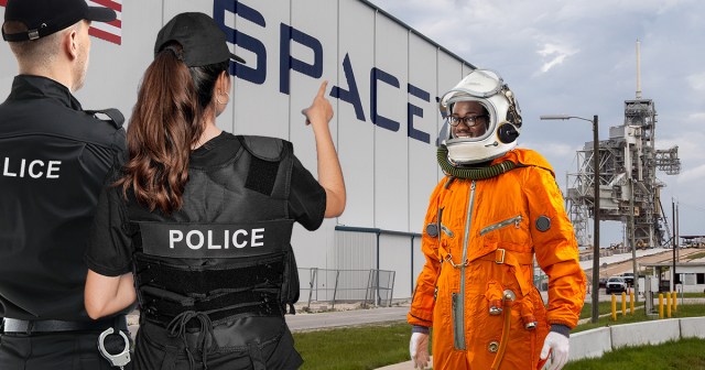 Cops Demand to Know If This Is Really Black Astronaut’s Rocketship
