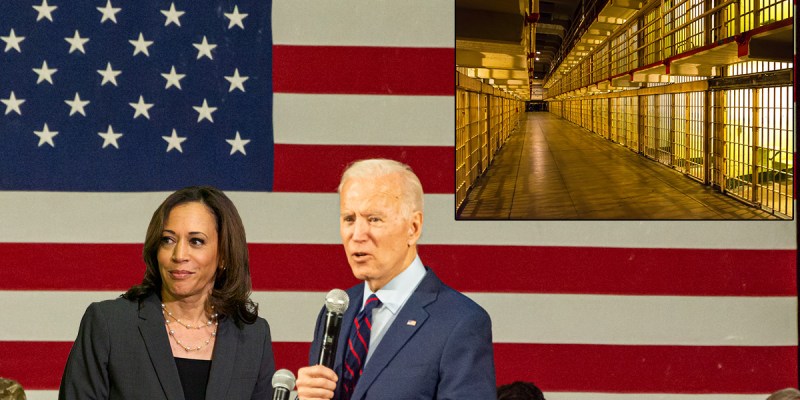 biden, harris, prison, black owned, racist, progressive, jail, crime