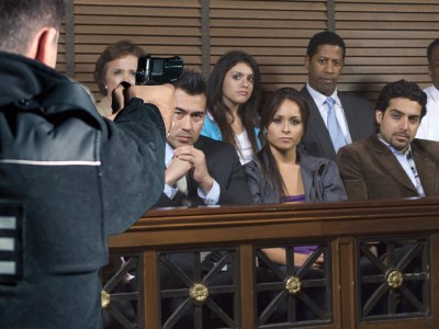 suits, tie, gun, shoot, jury, courthouse, dress, fancy, formal, slap, hurt