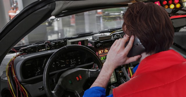 Marty McFly Now Mostly Using Time Machine to Un-Drunk Dial Ex