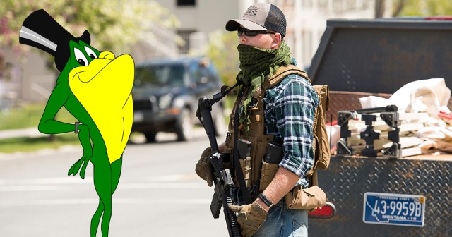 Alt Right Group Accidentally Kidnaps Michigan J. Frog